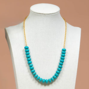 Flourish Turquoise Necklace