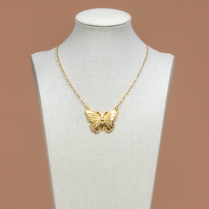 Flourish Butterfly Necklace