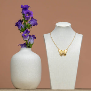 Flourish Butterfly Necklace