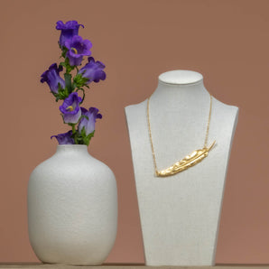 Flourish Feather Necklace