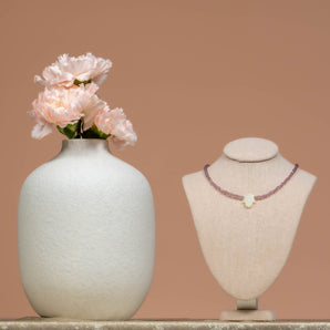 Pink Hamsa Petite Choker