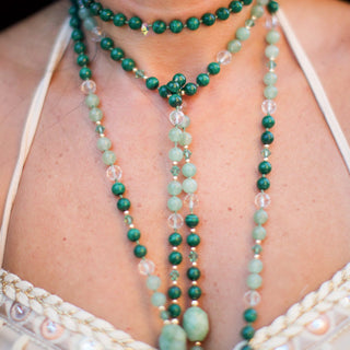 How to Accessorize a Deep V-Neck Dress