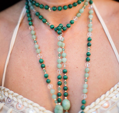 How to Accessorize a Deep V-Neck Dress