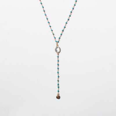 Turquoise & Tiger's Eye Spiritual Rosary