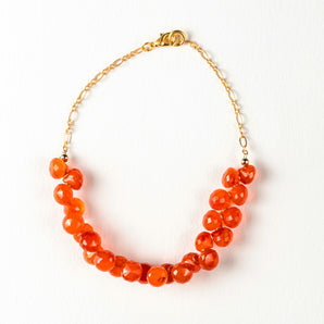 Carnelian Cuff Bracelet