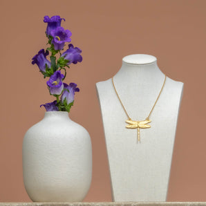 Flourish Dragonfly Necklace