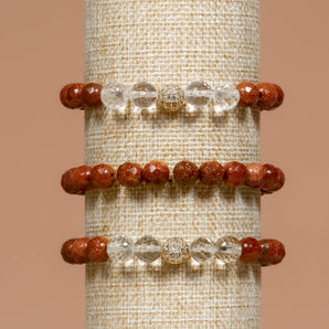 Clear Quartz Regular Bracelet