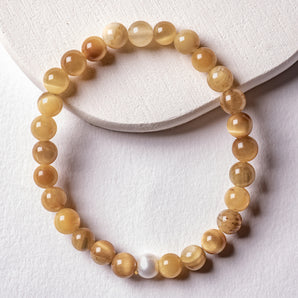 Yellow Tiger's Eye Petite Bracelet