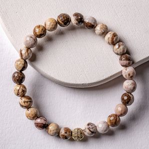 Snakeskin Jasper Petite Bracelet
