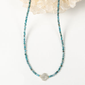 Labradorite Clover Petite Choker
