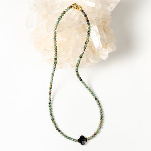 Jasper Clover Petite Choker