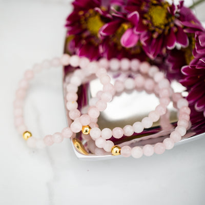 Rose Quartz Petite Bracelet