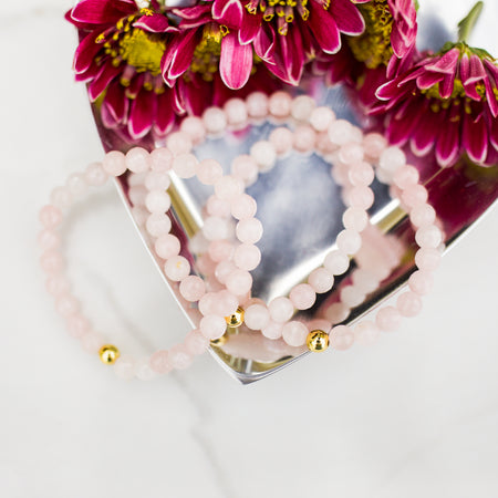 Rose Quartz Petite Bracelet