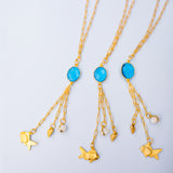 Deep Blue Luxe Necklace