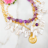 Amethyst Bee Luxe Necklace