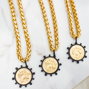 Coat of Arms Luxe Necklace