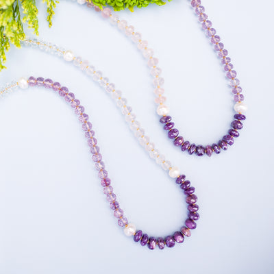 Purple Flow Luxe Necklace