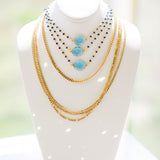 Blue Topaz and Sodalite